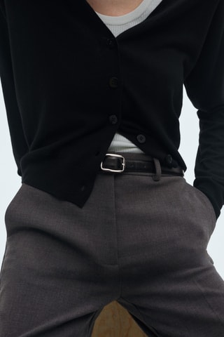 Pantalon flare - Gris