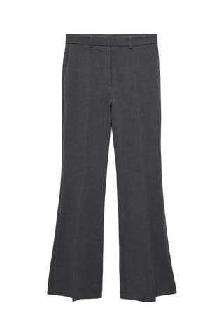 Pantalon flare - Gris