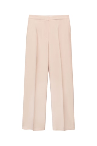 Pantalon droit costume - Nude