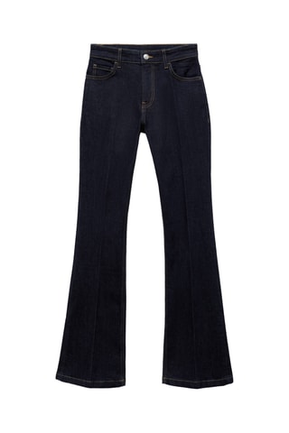 Jean flare rinse wash - Bleu