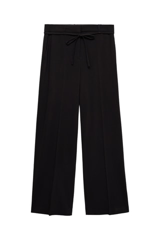 Pantalon de costume droit noeud - Noir