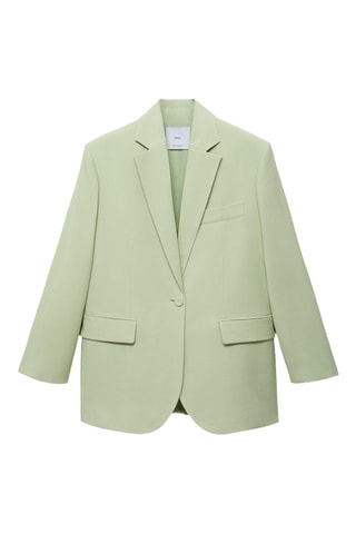 Blazer costume droit - Vert