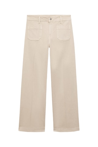 Jean wideleg poches - Sable