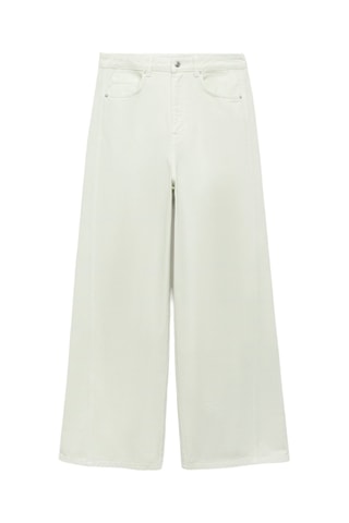 Jean wideleg taille normale - Vert