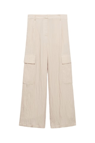 Pantalon cargo texturé - Sable