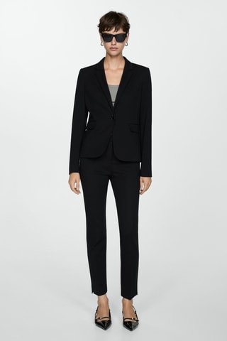 Pantalon 7/8 straight - Noir