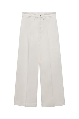 Jean wideleg taille haute - Blanc