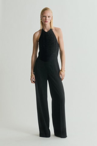 Combinaison à emmanchures américaines - Noir