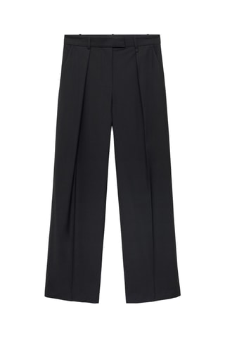 Pantalon droit pinces - Anthracite