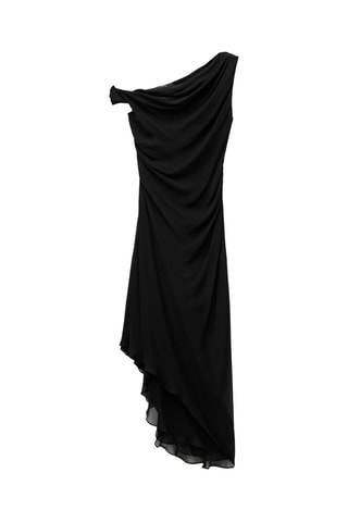 Robe asymétrique - Noir