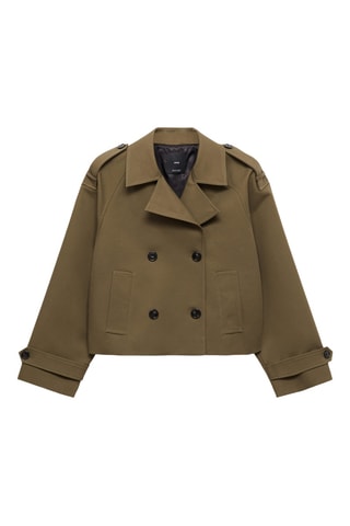 Trench court double boutonnage - Kaki