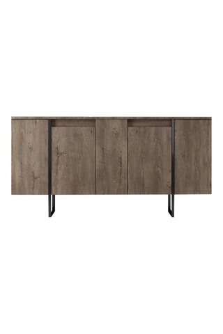 Buffet en noyer - 160 x 35 x 80 cm