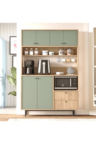 Buffet de cuisine 6 portes - 120 x 180 x 35,5 cm