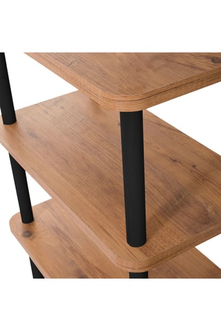 Bibliothèque Zen - Imitation pin et noir