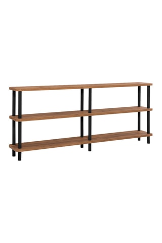 Bibliothèque Zen - Imitation pin et noir