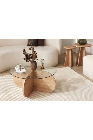 Table basse Bubble  - 75 x 75 x 35 cm