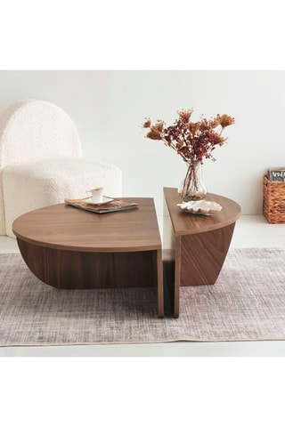 Table basse - 85 x 30 x 35 cm / 90 x 60 x 30 cm