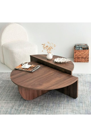 Table basse - 85 x 30 x 35 cm / 90 x 60 x 30 cm