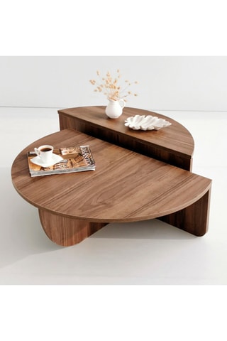 Table basse - 85 x 30 x 35 cm / 90 x 60 x 30 cm