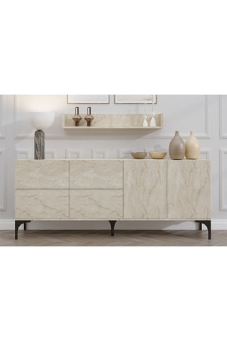 Buffet 2 portes Stella - 180 x 80 x 40 cm