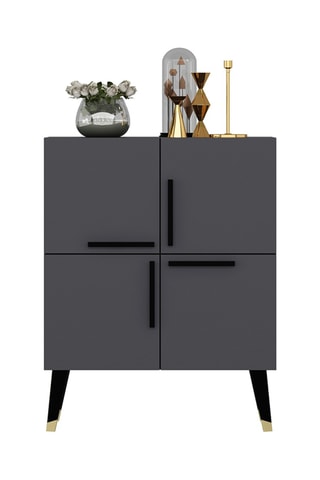 Commode 4 portes Makro  - 70 x 90 x 35 cm