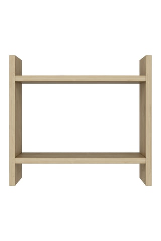 Etagère de cuisine 2 niveaux - Imitation bois