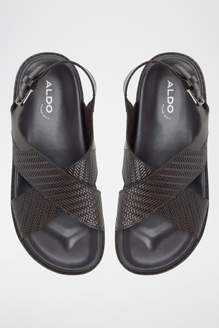 Sandales en cuir Silvo - Marron