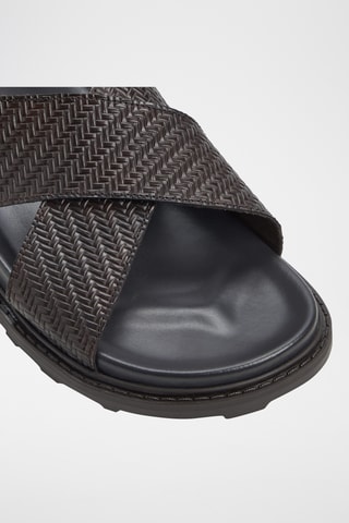 Sandales en cuir Silvo - Marron