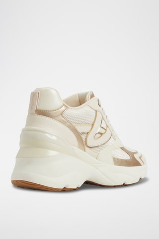 Baskets plateformes Brejos - Crème