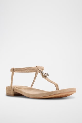 Sandales en cuir Adwelahar - Beige