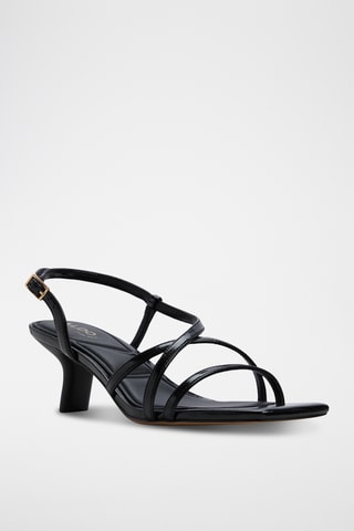 Sandales à talons vernies Lendacan - Noir