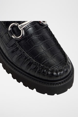 Platform Mocassins Danrose - Zwart