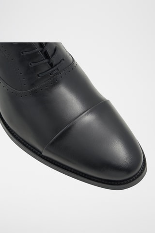 Richelieus en cuir Abawienflex - Noir