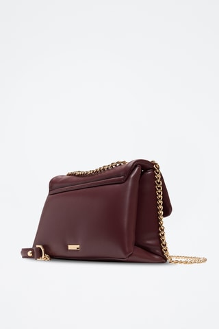 Schoudertas Softpuff - Bordeauxrood