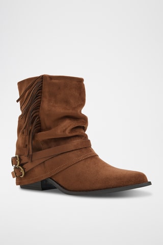 Enkellaarzen Rowdy - Beige