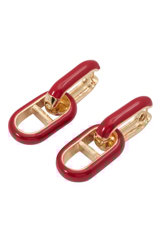 Oorbellen Alalaegyn - Rood