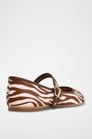 Babies en cuir Caylyn - Marron