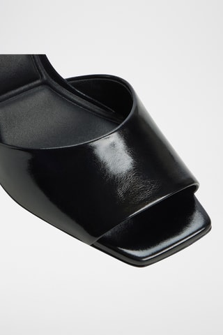 Sandales à talons vernies Kaiasien - Noir