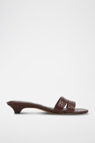Mules Kalia - Marron