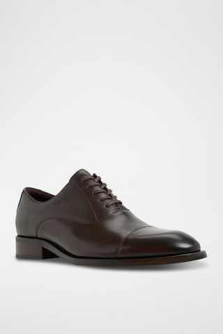 Richelieus en cuir Reece - Marron