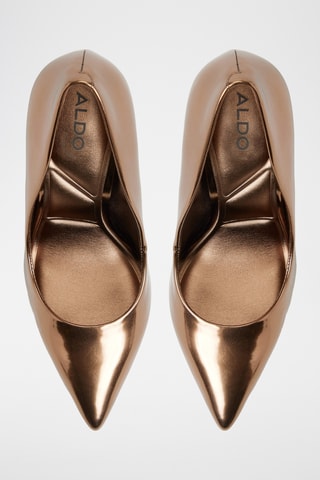 Gelakte Pumps Stessy2.0 - Bronskleurig