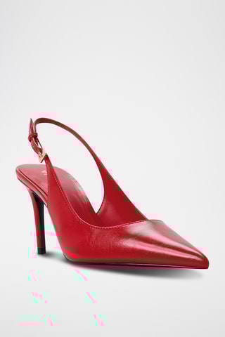 Escarpins vernis Syliaa - Rouge