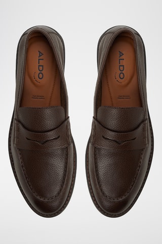 Leren Mocassins Melville-In - Bruin