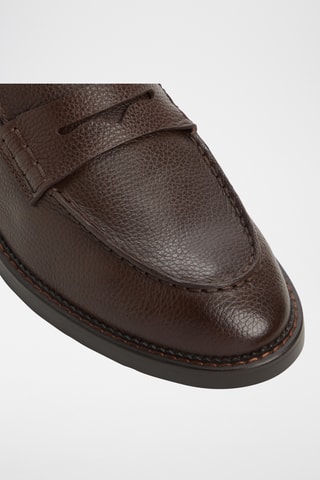 Leren Mocassins Melville-In - Bruin