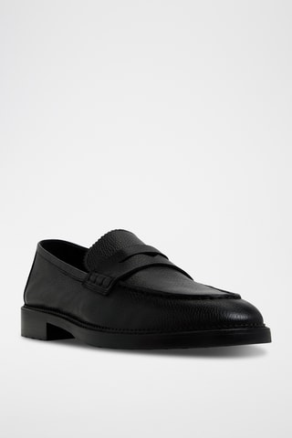 Leren Mocassins Melville-In - Zwart