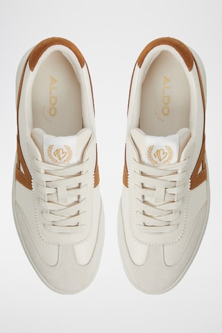 Leren Sneakers Clubtrainer - Beige