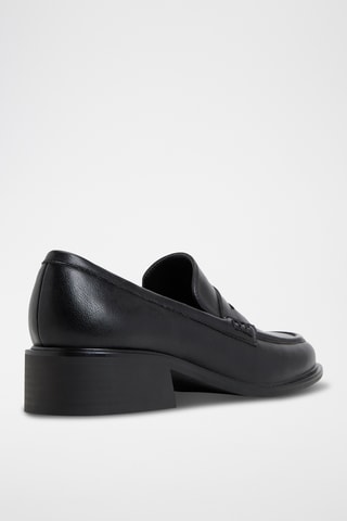 Mocassins met Hak Sloanee - Zwart