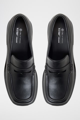 Mocassins met Hak Sloanee - Zwart