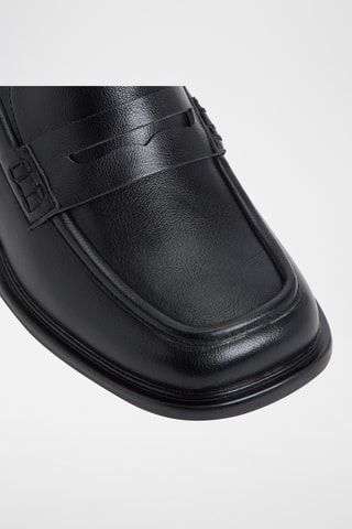 Mocassins met Hak Sloanee - Zwart