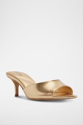 Mules Lunarose - Doré